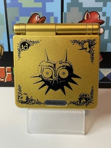 Nintendo Game Boy Advance SP - Custom Zelda Gold Shell - IPS V5 Upgraded Screen - Bild 1 von 9