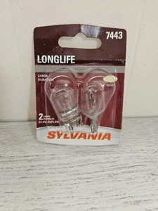 2 Stück Sylvania Longlife 7443 Auto Scheinwerfer Lampen * offene Packung * 14 VERFÜGBAR * - Bild 1 von 3