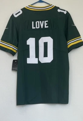 Green Bay Packers #10 Jordan Love Green Stitched Football Jersey Men’s 2XL  NWT - Image 1 of 4