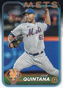 2024 Topps #98 José Quintana New York Mets - Picture 1 of 2