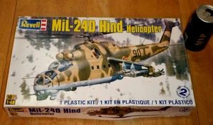 [RUSSIA] MIL-24D HIND HELICOPTER, Plastikmodellbausatz, Maßstab 1:48, VINTAGE - Bild 1 von 10