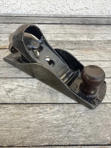 Vintage Stanley No. 220 Adjustable 7" Block Plane - USA Made Woodworking Plane - Picture 1 of 11