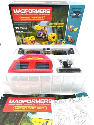 Magformers Magnetspiel Magic Pop Set 274 39 Creator Set Line 25 Teile - Bild 1 von 4