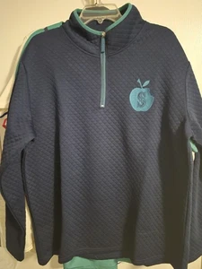 Giacca trapuntata Seattle Mariners apprezzamento insegnante quarto zip SGA 2025 Large - Foto 1 di 3