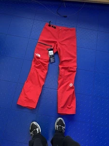 Mens The North Face Summit Chamlang Futurelight Ski Mountaineering 3L Pant Red - Picture 1 of 8