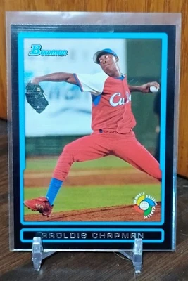 2009 Bowman World Baseball Classic Aroldis Chapman #BW12 (RC) Cuba Baseball Card - Image 1 of 2
