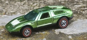 Hot Wheels Mercedes C-111 Redline 1972 Apple Green Gull Wing Doors Very Rare HTF - Picture 1 of 15