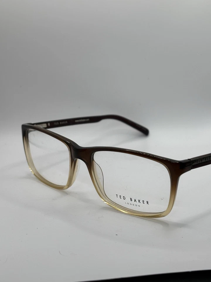 TED BAKER B870 BRN Marrón Hombres Borde Completo Anteojos 54-17-140 Monturas Solo Foto 1 de 4