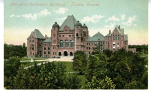 Postal Edificios del Parlamento 1908 Toronto Canadá - Imagen 1 de 1