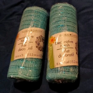 Blumengarten Deko Netz 6 in x 5 yd upc 3927704103 blau  - Bild 1 von 1