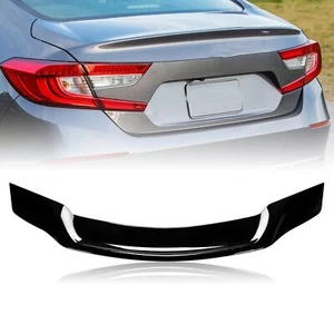 Trunk Spoiler Compatible with 2018-2022 Honda Accord 10th Gen Sedan Rear Spoi... - Picture 1 of 6