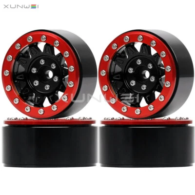 4pcs Alloy 1.9" inch Beadlock Wheel Rim for RC 1/10 Off Raod Crawler Car Truck - Image 1 of 3