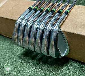 Used Nike Vapor Pro Combo Forged Irons 4-PW Tour 120 TX X-Stiff Steel Golf Set - Picture 1 of 10