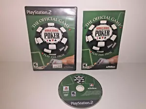 Playstation 2 El Juego Oficial Serie Mundial de Poker Juega con los Profesionales PS2 EN CAJA - Imagen 1 de 9