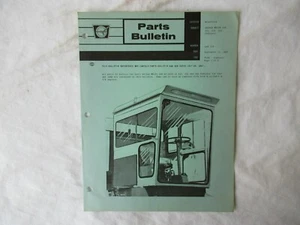 1967 Cockshutt 525 535 545 George White combine cab parts bulletin brochure - Picture 1 of 3