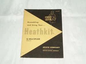 Heathkit Manual for the Q MULTIPLIER  Model QF-1 - Picture 1 of 12