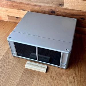 TEAC Stackable Telescoping MiniDisc Storage Case Holds 32 MDs Silver #31 - Picture 1 of 15