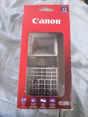 Canon p1-dhv, Handheld Printing Calculator, Working Condition - Image 1 of 3
