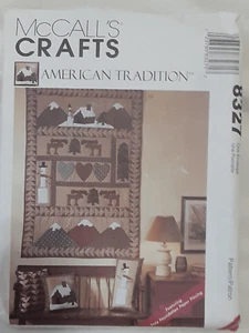 McCall's 8327 Sewing Pattern Crafts American Tradition uncut - Picture 1 of 3