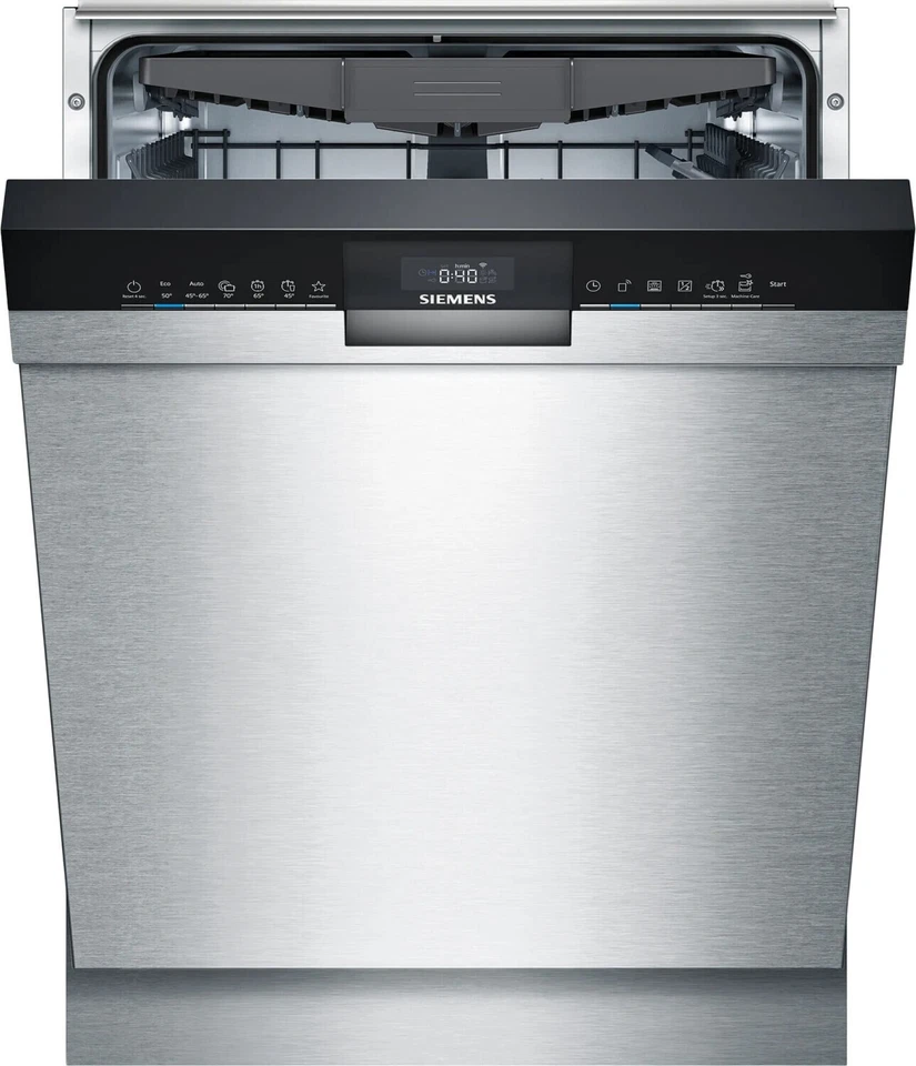 Siemens iQ300 Unterbau-Geschirrspüler - Silber (SN43ES14VE)