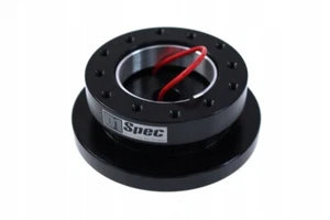 SPORT STEERING WHEEL HUB M-4728 For MITSUBISHI LANCER GALANT 97-07 E003G BLAC - Picture 1 of 3