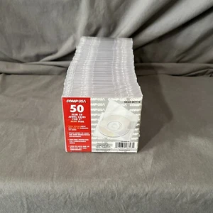Slim Jewel Cases für 3"/8 cm Mini CDs (NEU 50er Pack) Komp USA transparent - Bild 1 von 3