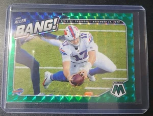 Josh Allen - Mosaic Football 2021 - Buffalo Bills - Bang! - Green Prizm - Bild 1 von 2