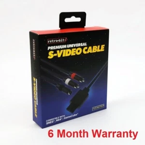 Retro-Bit S-Video Cable for GameCube N64 and SNES - Picture 1 of 6