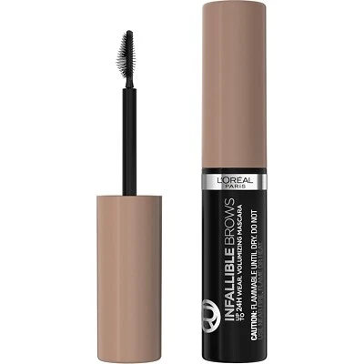 LOREAL Infallible Brows Volumizing Brow Mascara LIGHT BLONDE 8.0 eye 24Hr gel - Image 1 of 4