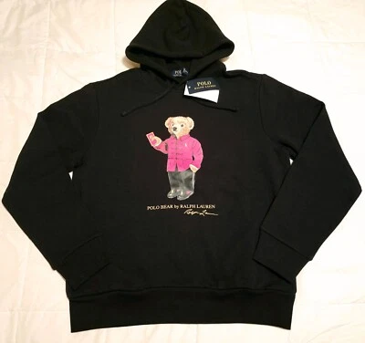 NWT Polo Ralph Lauren Lunar New Year Bear LE Hoodie Sweatshirt M L XL XXL 2XL - Image 1 of 4