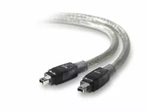 2m FireWire 4 Pin to 4 Pin Cable IEEE1394 4P-4P Male-Male up to 400Mbps - Picture 1 of 4