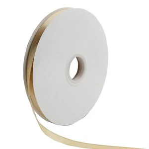 100 Yards 3/8 Inch Gold Satin Ribbon Solid Fabric Ribbon Roll for Gift Wrappi... - Picture 1 of 5