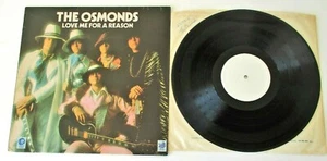The Osmonds - Love Me For A Reason UK 1974 MGM Records White Label LP - Picture 1 of 4