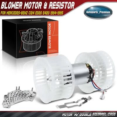 New HVAC Blower Motor & Resistor Kit for Mercedes-Benz C124 E320 E420 1994-1995 - Image 1 of 4