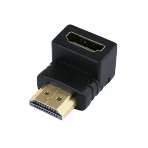 4K HDMI Adapter 90 degree Right Angle Male to Female Type Port Angled adaptor - Picture 1 of 6