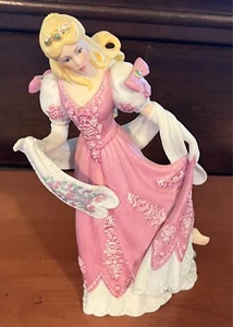 Vtg Lenox Legendary Princesses Cinderella Fine Porcelain Figurine 1989 Handcraft - Picture 1 of 9