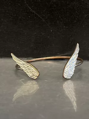 Victoria's Secret Angel Wings Cuff Bracelet Plating is Worn Limited Edition - Image 1 of 4