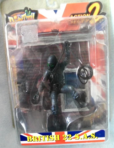 2004 Dusty Trail Toys Series 2~BRITISH22 S.A.S. Action Figure ~ New Old Stock Cover