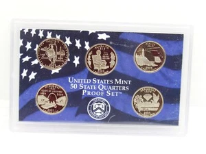 Juego de prueba de 50 cuartos estatales 2003-S Estados Unidos como nuevo cinco cuartos 2003 sin certificado de autenticidad sin caja - Imagen 1 de 2