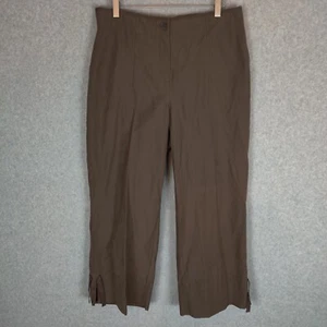 Neu J. Jill Damen Jogginghose 14 einfarbig braun gerades Bein Baumwolle/Nylon - Bild 1 von 11