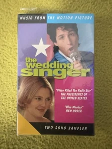 1998 The Wedding Singer Two Song Sampler Promo Cassette Tape - Picture 1 of 10