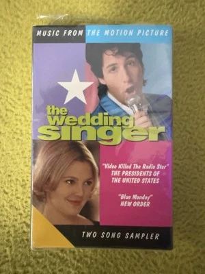 1998 The Wedding Singer Two Song Sampler Promo Cassette Tape - Image 1 of 4