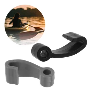 Strong Kayak Nylon J Hook For Fixing Canopy Car Pool Boat Cover Canoe Gray/Black - Picture 1 of 15