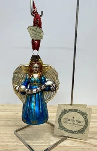 Waterford Crystal Holiday Heirlooms Angelo Placido 3a Edizione Ornamento Pace - Foto 1 di 19