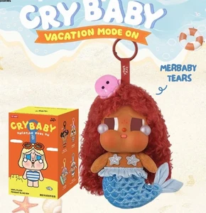 SECRET-MERBABY TEARS - CRYBABY MODO VACACIONES EN SERIE VINILO PELUCHE COLGANTE - Imagen 1 de 4