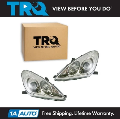 Juego de montaje de faros TRQ lado conductor y pasajero para Lexus ES330 2004-2006 Foto 1 de 4