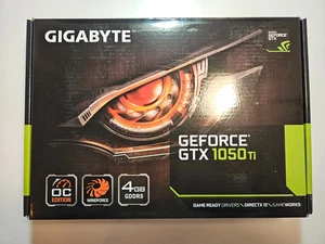 Gigabyte GeForce GTX 1050 Ti OC 4GB GDDR5 128 bit PCI-Exp x16 1x DVI, Windforce - Bild 1 von 6
