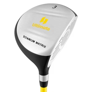 165CC Junior #3 Fairway Wood for Kids with Fiberglass Shaft and Headcover - Picture 1 of 10
