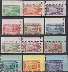 NOUVELLES-HEBRIDES:  n°100/111 ** CdF  (cote 265€) - Picture 1 of 1