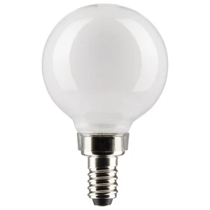4.5 Watt G16.5 LED - White - Candelabra Base - 5000K - 120 Volt - 2-Card - 12-Pa - Picture 1 of 2